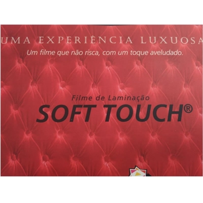Laminação soft touch