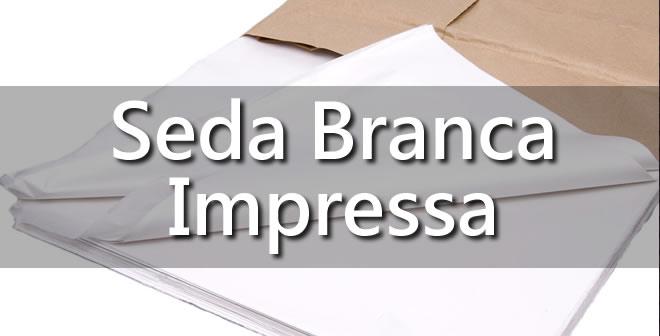 Seda Branca Impressa